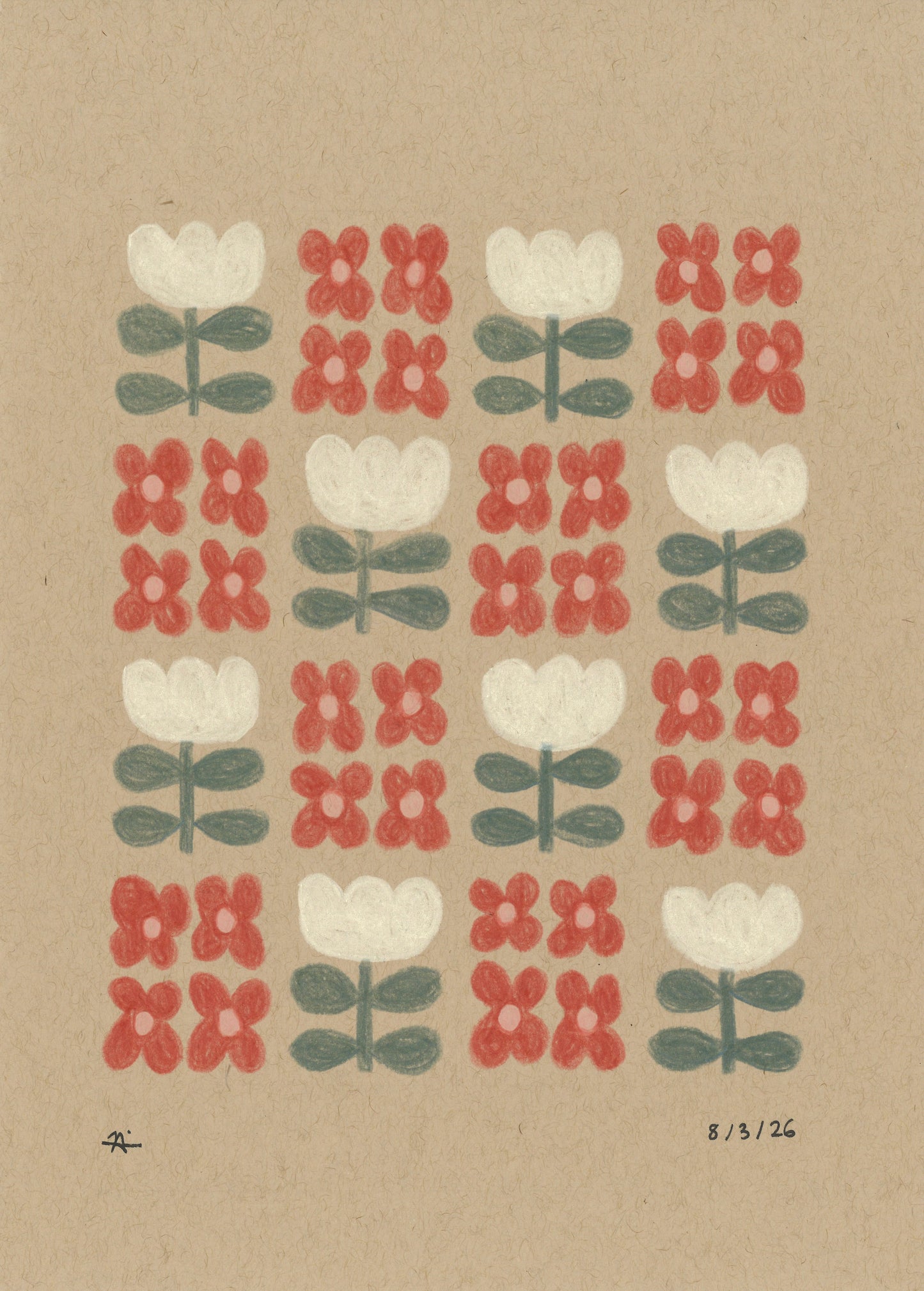 Ivory Tulips