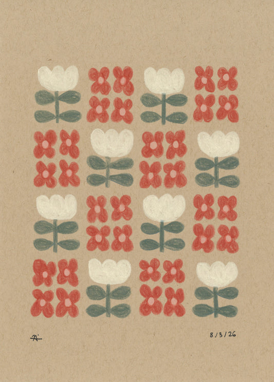Ivory Tulips